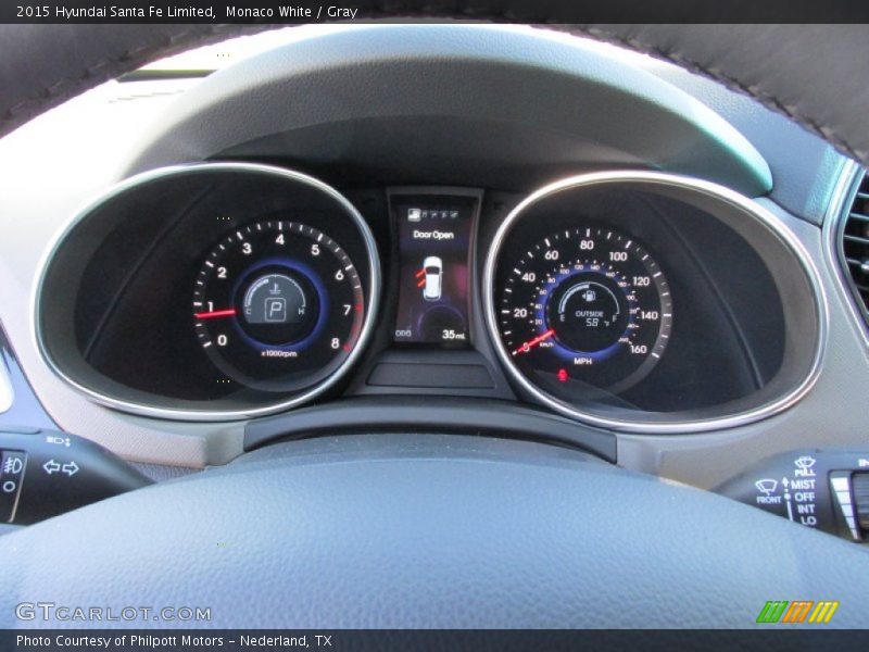  2015 Santa Fe Limited Limited Gauges