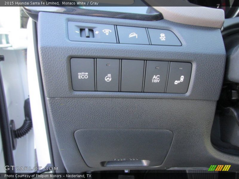 Controls of 2015 Santa Fe Limited