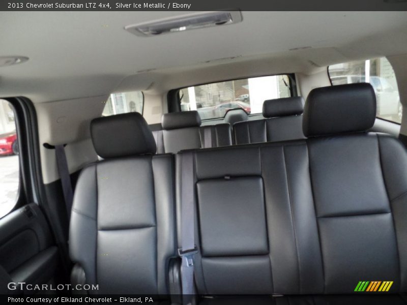 Silver Ice Metallic / Ebony 2013 Chevrolet Suburban LTZ 4x4