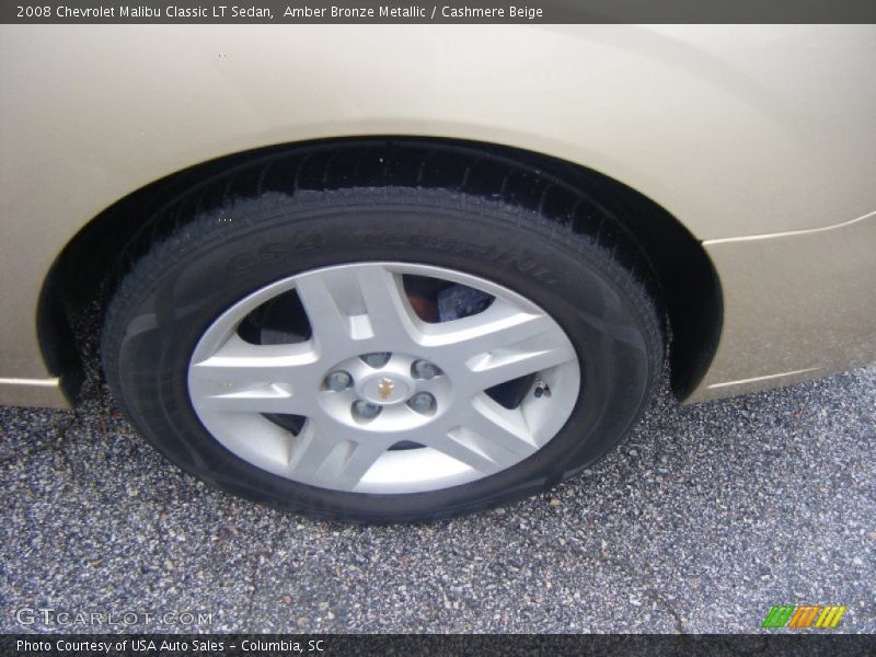Amber Bronze Metallic / Cashmere Beige 2008 Chevrolet Malibu Classic LT Sedan