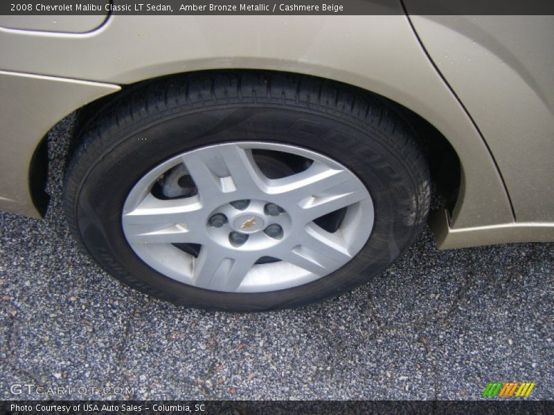 Amber Bronze Metallic / Cashmere Beige 2008 Chevrolet Malibu Classic LT Sedan