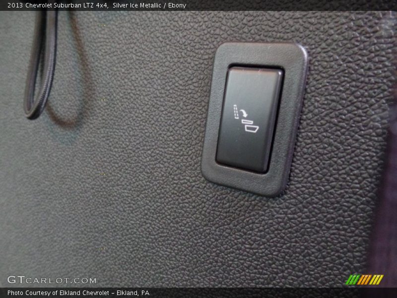 Silver Ice Metallic / Ebony 2013 Chevrolet Suburban LTZ 4x4