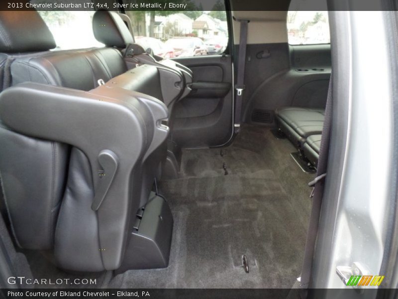 Silver Ice Metallic / Ebony 2013 Chevrolet Suburban LTZ 4x4