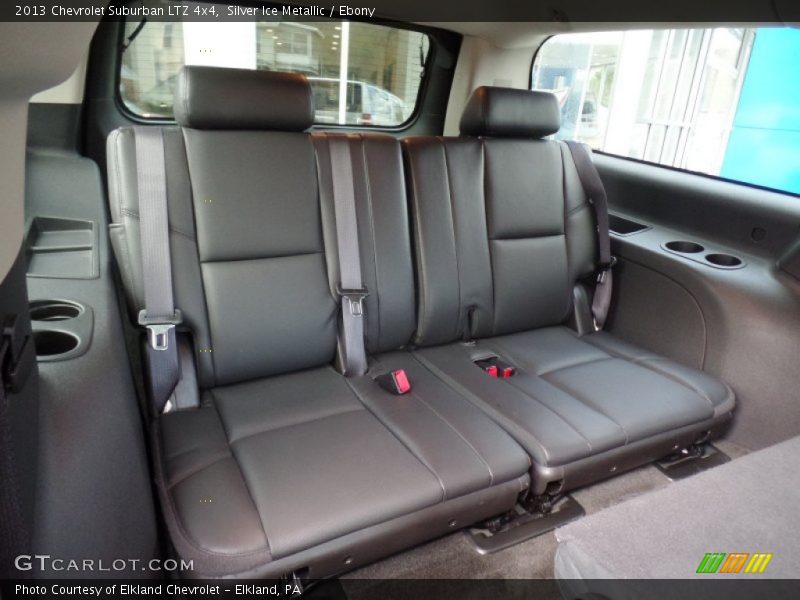 Silver Ice Metallic / Ebony 2013 Chevrolet Suburban LTZ 4x4