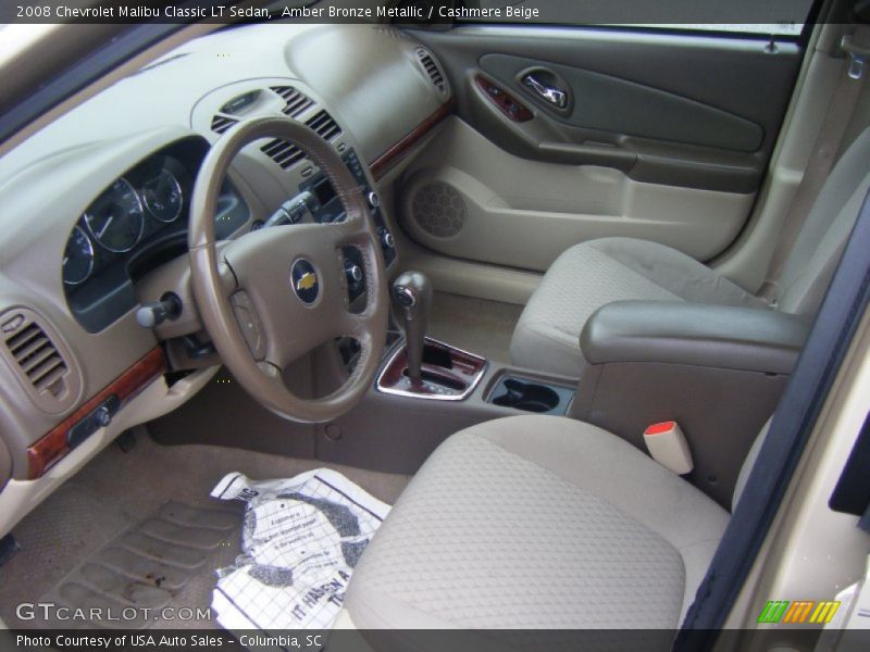 Amber Bronze Metallic / Cashmere Beige 2008 Chevrolet Malibu Classic LT Sedan