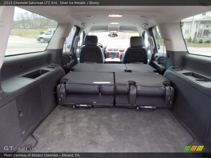 Silver Ice Metallic / Ebony 2013 Chevrolet Suburban LTZ 4x4