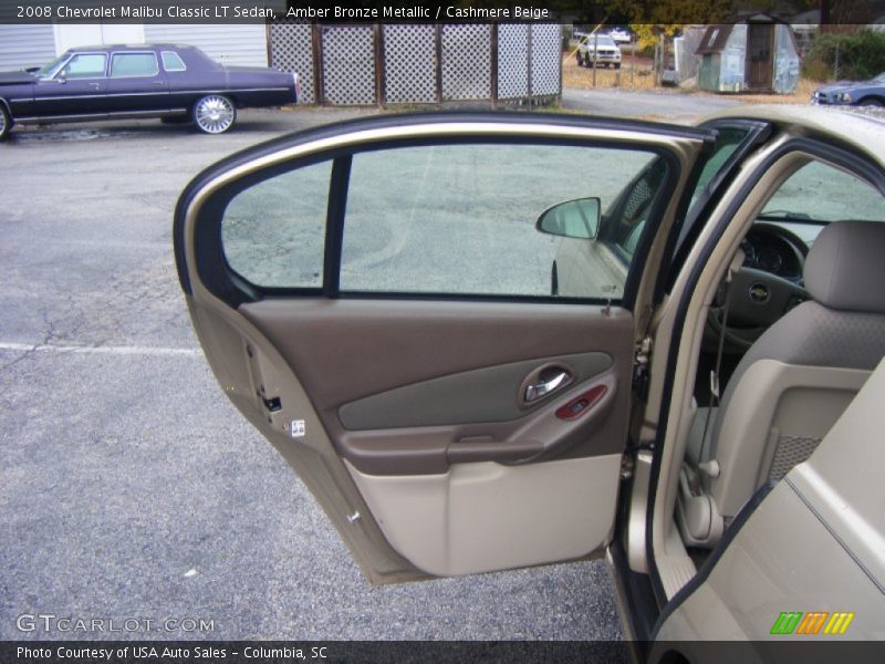 Amber Bronze Metallic / Cashmere Beige 2008 Chevrolet Malibu Classic LT Sedan