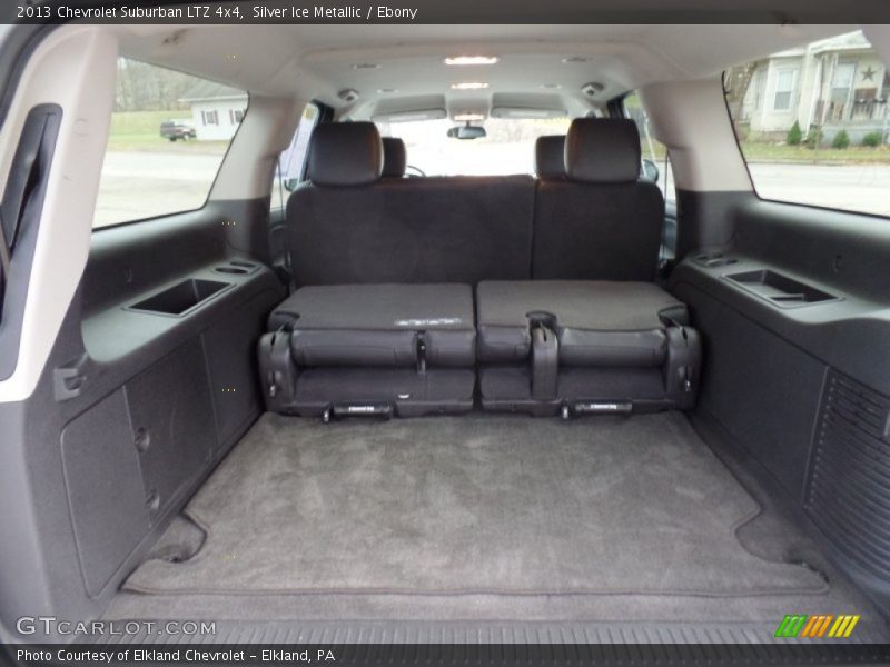 Silver Ice Metallic / Ebony 2013 Chevrolet Suburban LTZ 4x4