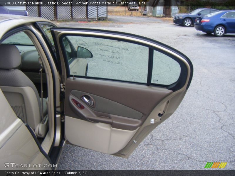 Amber Bronze Metallic / Cashmere Beige 2008 Chevrolet Malibu Classic LT Sedan