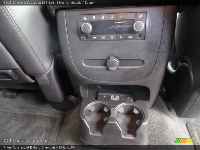 Silver Ice Metallic / Ebony 2013 Chevrolet Suburban LTZ 4x4