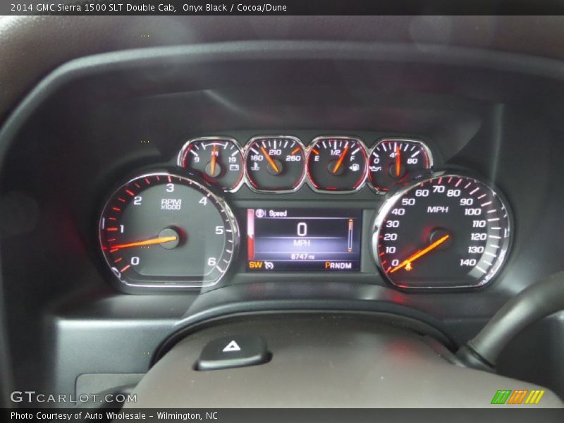  2014 Sierra 1500 SLT Double Cab SLT Double Cab Gauges