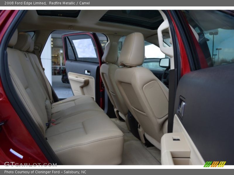 Redfire Metallic / Camel 2008 Ford Edge Limited