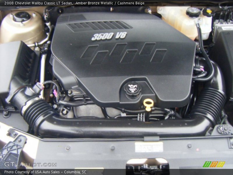 Amber Bronze Metallic / Cashmere Beige 2008 Chevrolet Malibu Classic LT Sedan
