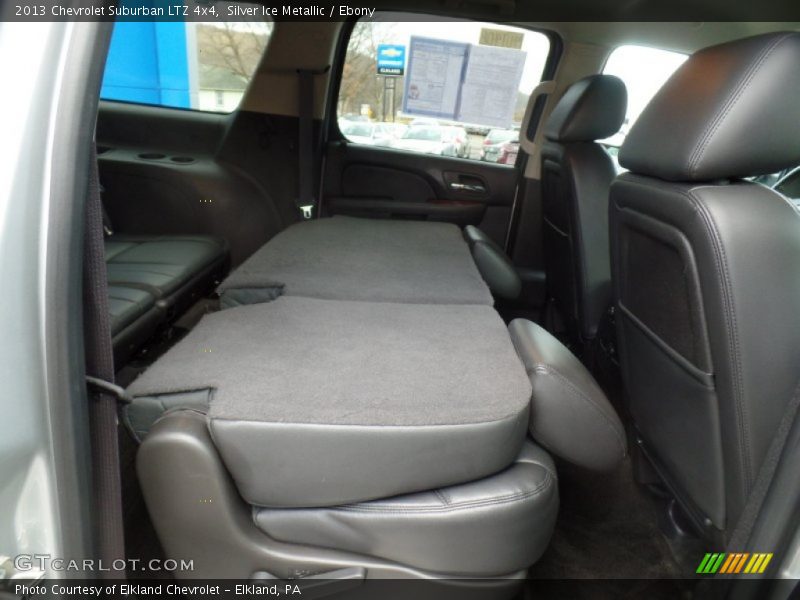 Silver Ice Metallic / Ebony 2013 Chevrolet Suburban LTZ 4x4