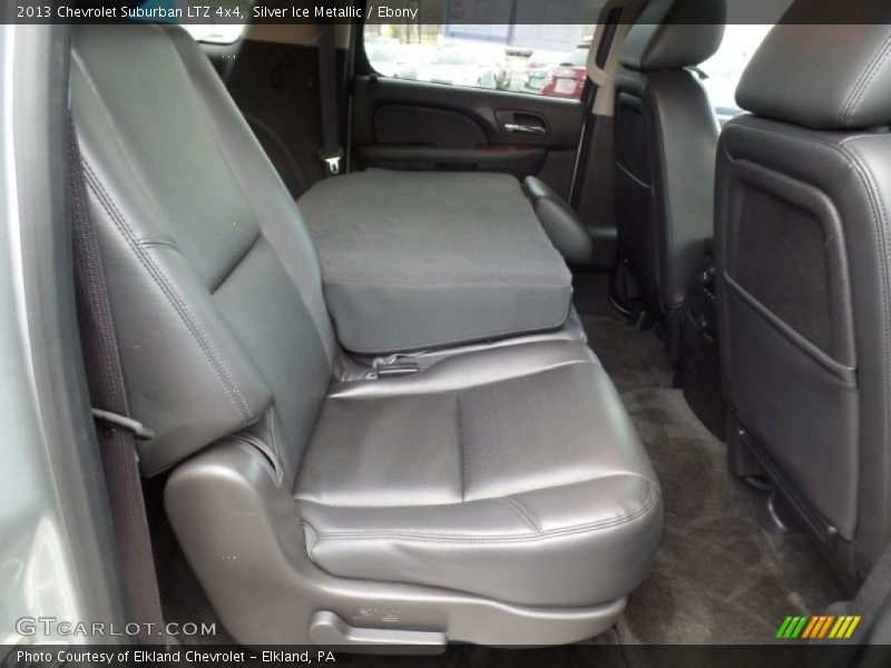 Silver Ice Metallic / Ebony 2013 Chevrolet Suburban LTZ 4x4