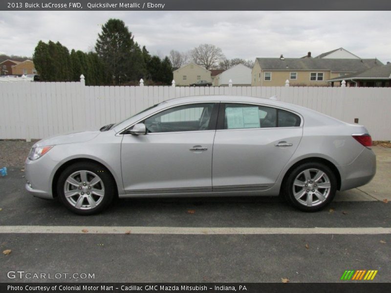 Quicksilver Metallic / Ebony 2013 Buick LaCrosse FWD