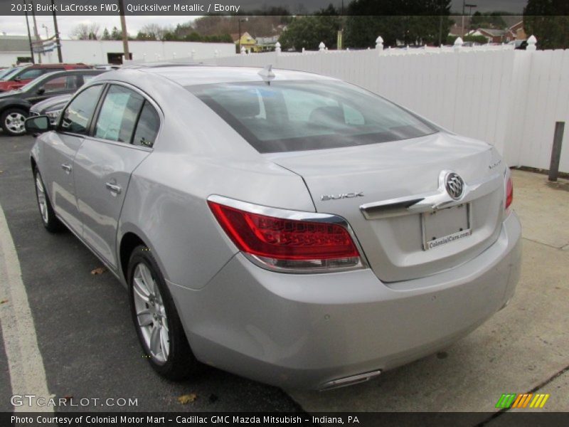 Quicksilver Metallic / Ebony 2013 Buick LaCrosse FWD