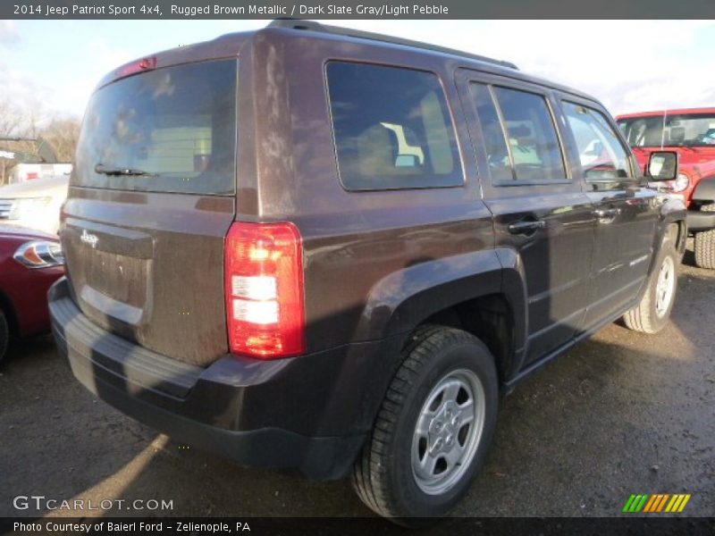 Rugged Brown Metallic / Dark Slate Gray/Light Pebble 2014 Jeep Patriot Sport 4x4