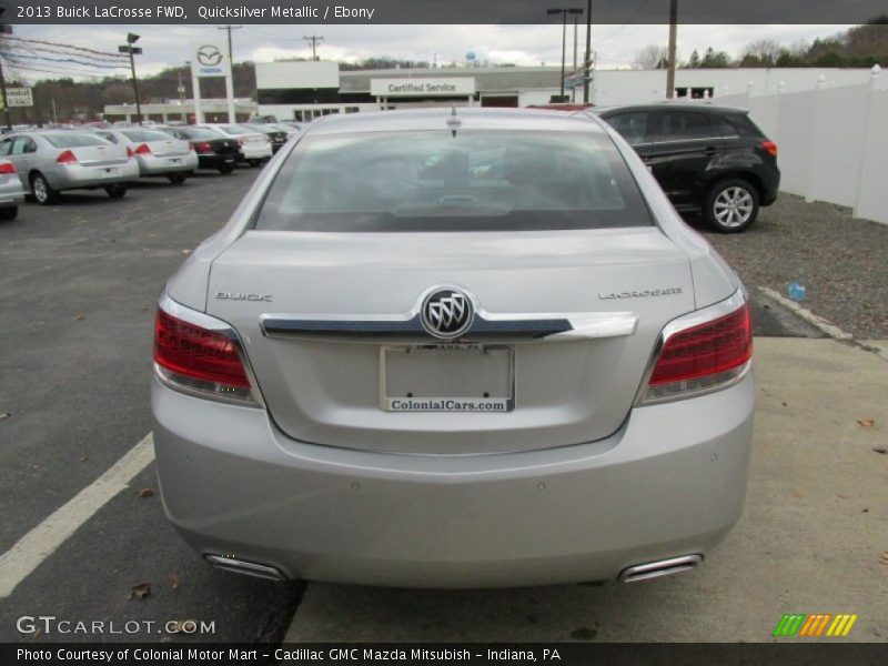 Quicksilver Metallic / Ebony 2013 Buick LaCrosse FWD