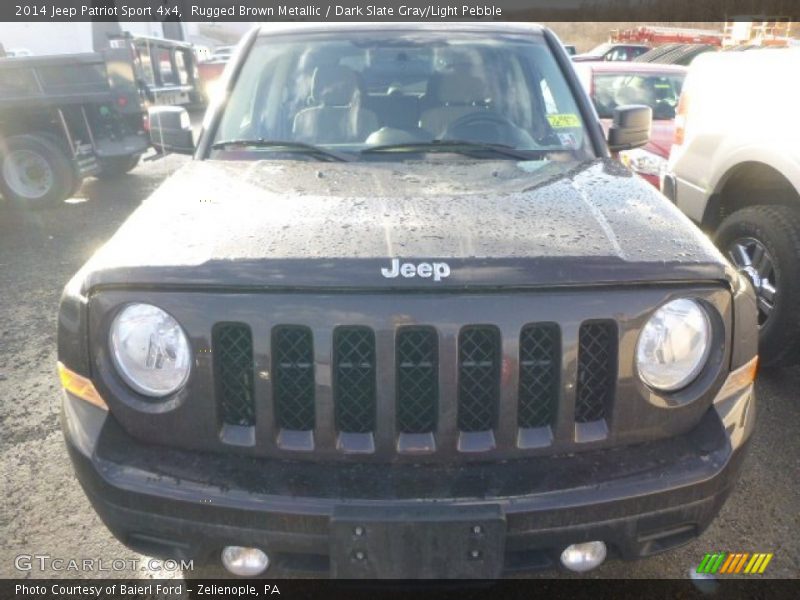 Rugged Brown Metallic / Dark Slate Gray/Light Pebble 2014 Jeep Patriot Sport 4x4