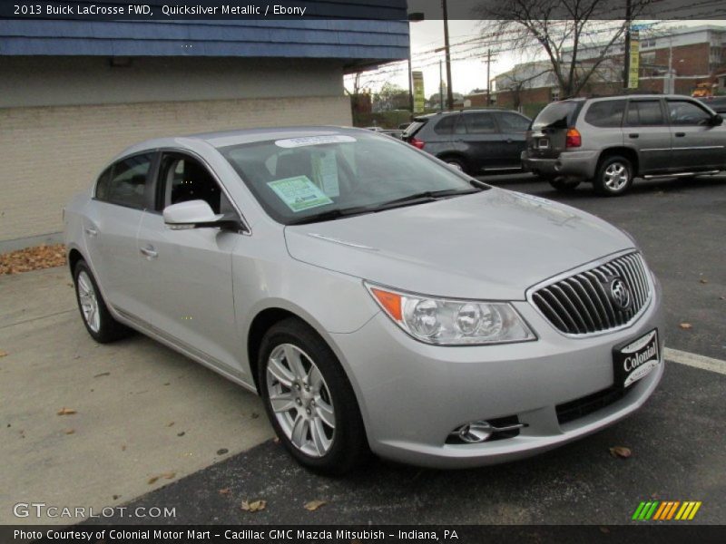 Quicksilver Metallic / Ebony 2013 Buick LaCrosse FWD