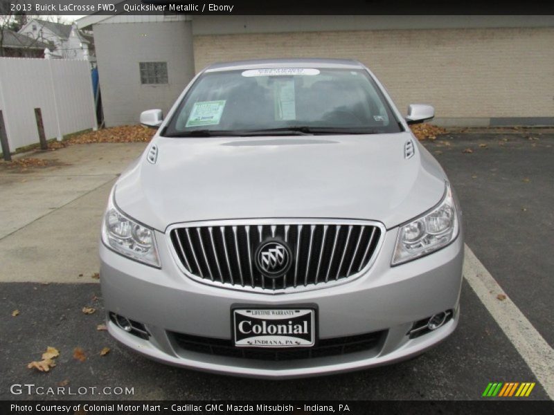 Quicksilver Metallic / Ebony 2013 Buick LaCrosse FWD