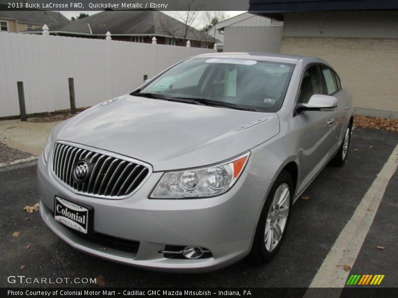 Quicksilver Metallic / Ebony 2013 Buick LaCrosse FWD