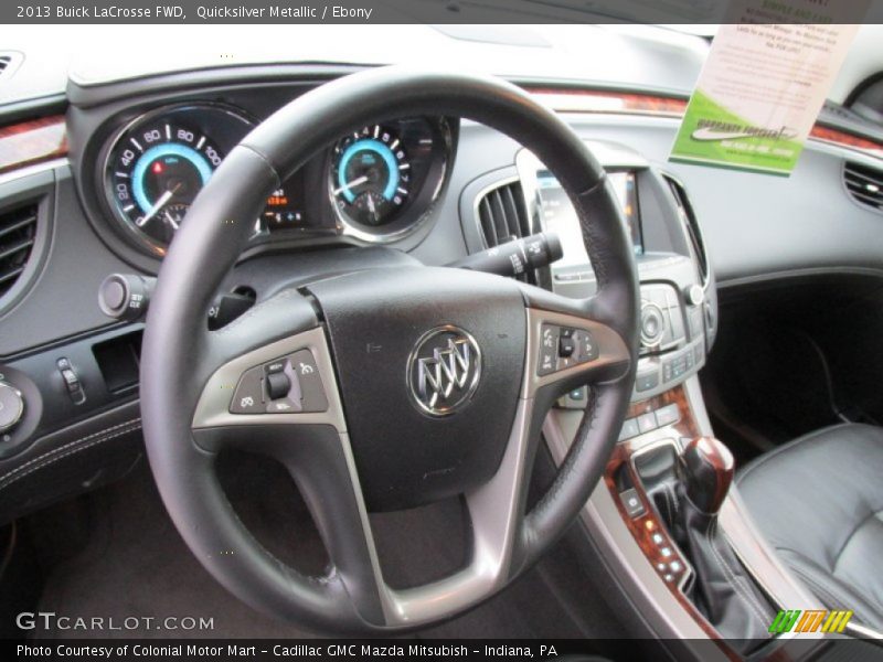 Quicksilver Metallic / Ebony 2013 Buick LaCrosse FWD