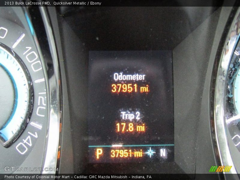Quicksilver Metallic / Ebony 2013 Buick LaCrosse FWD