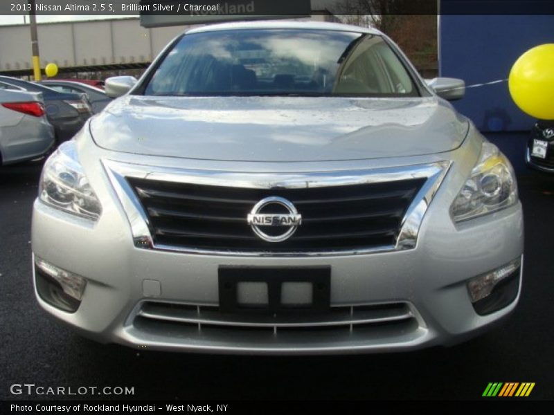 Brilliant Silver / Charcoal 2013 Nissan Altima 2.5 S