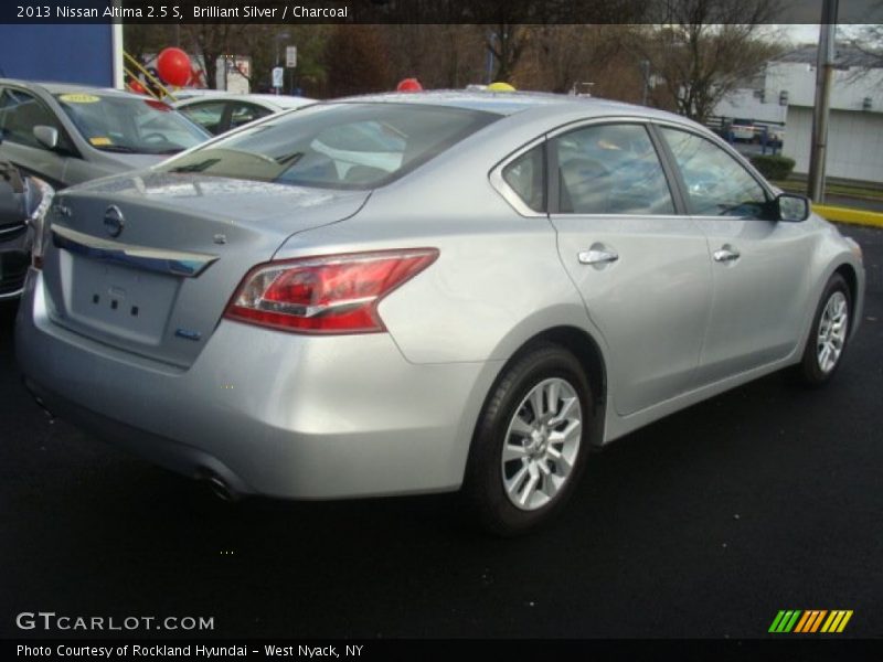 Brilliant Silver / Charcoal 2013 Nissan Altima 2.5 S