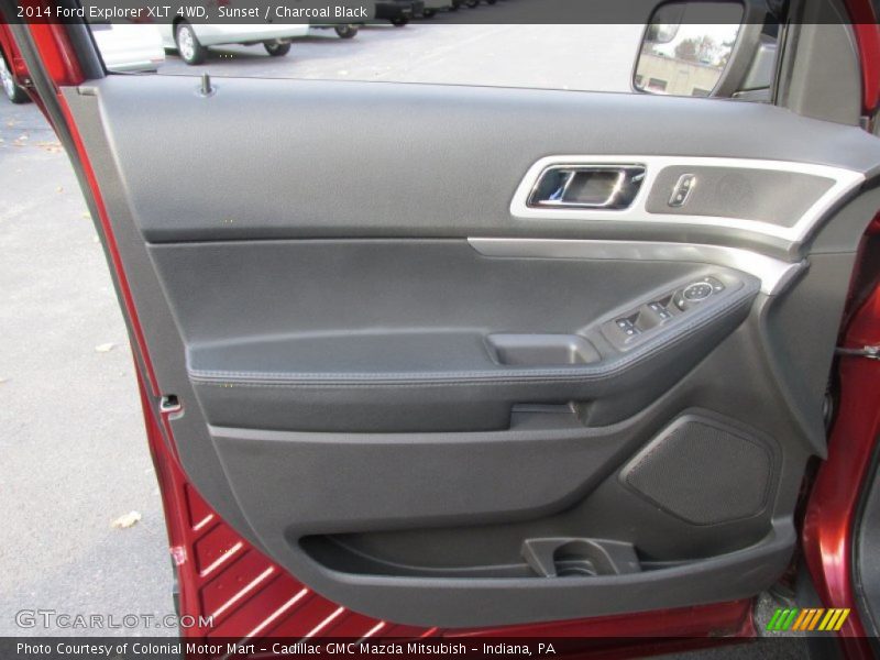 Sunset / Charcoal Black 2014 Ford Explorer XLT 4WD
