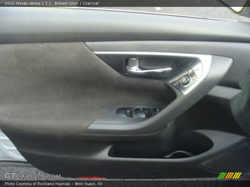 Brilliant Silver / Charcoal 2013 Nissan Altima 2.5 S