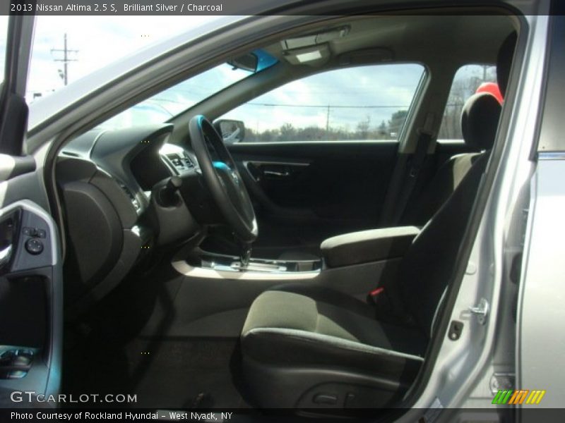Brilliant Silver / Charcoal 2013 Nissan Altima 2.5 S