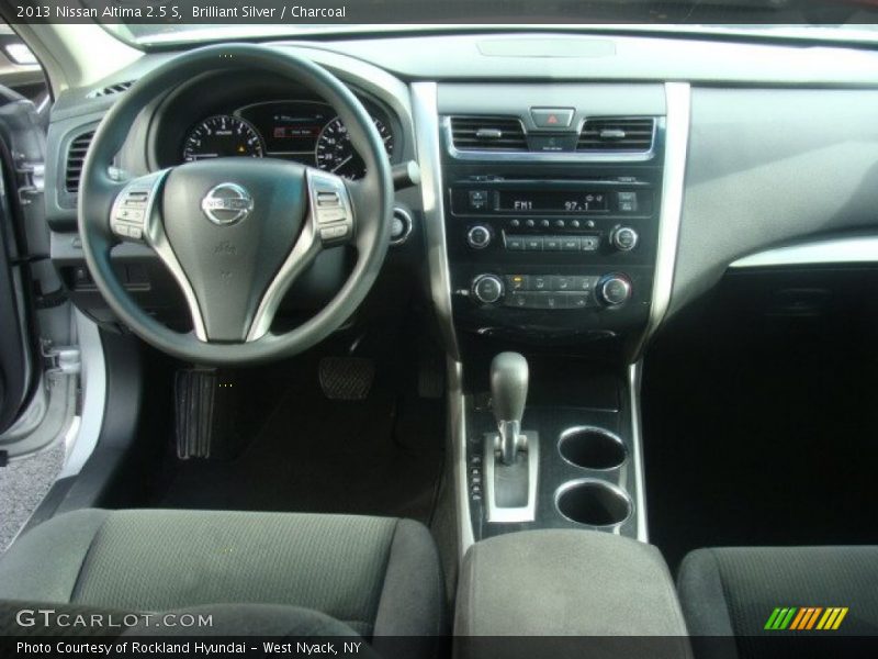 Brilliant Silver / Charcoal 2013 Nissan Altima 2.5 S