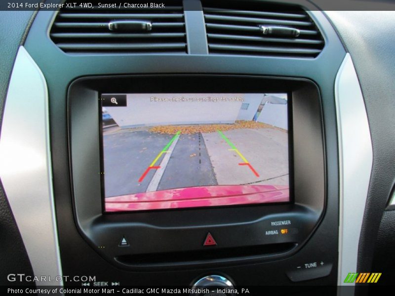 Sunset / Charcoal Black 2014 Ford Explorer XLT 4WD