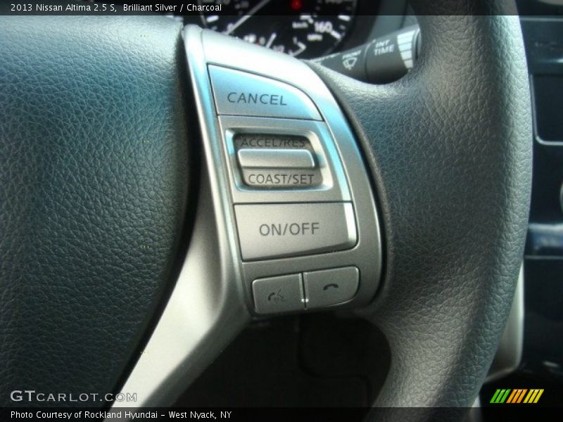Brilliant Silver / Charcoal 2013 Nissan Altima 2.5 S