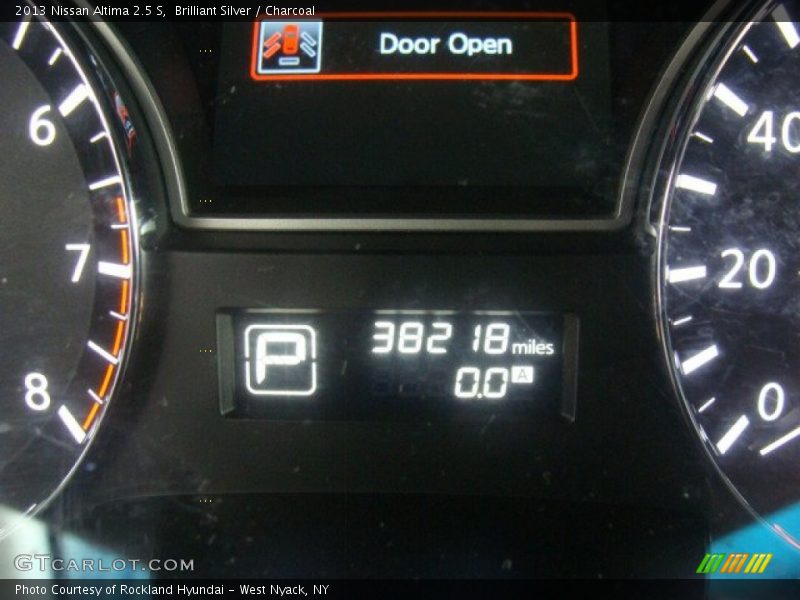 Brilliant Silver / Charcoal 2013 Nissan Altima 2.5 S