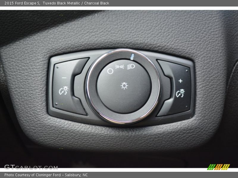 Tuxedo Black Metallic / Charcoal Black 2015 Ford Escape S