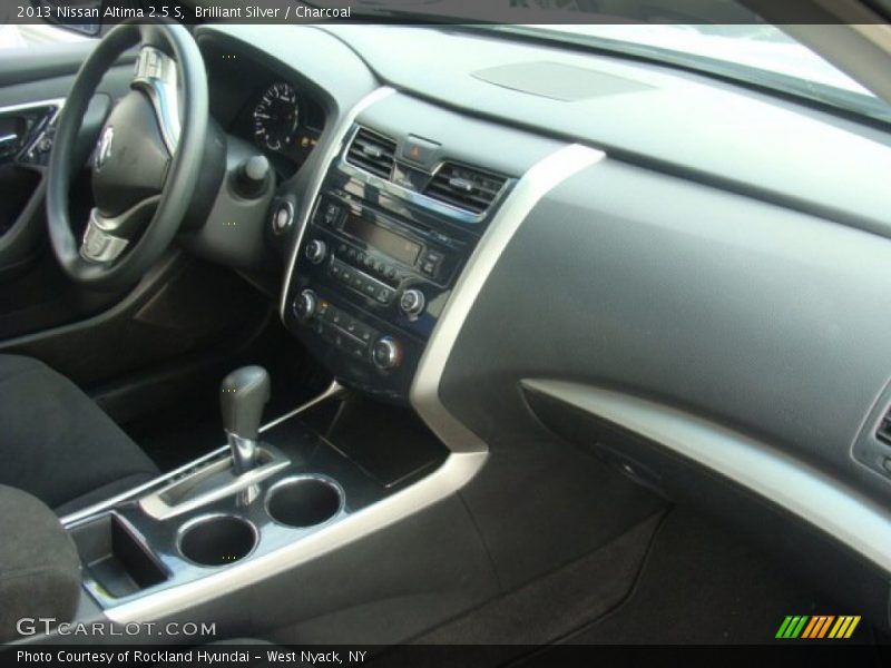 Brilliant Silver / Charcoal 2013 Nissan Altima 2.5 S