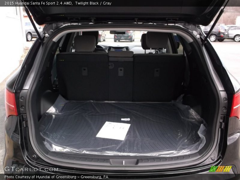 Twilight Black / Gray 2015 Hyundai Santa Fe Sport 2.4 AWD