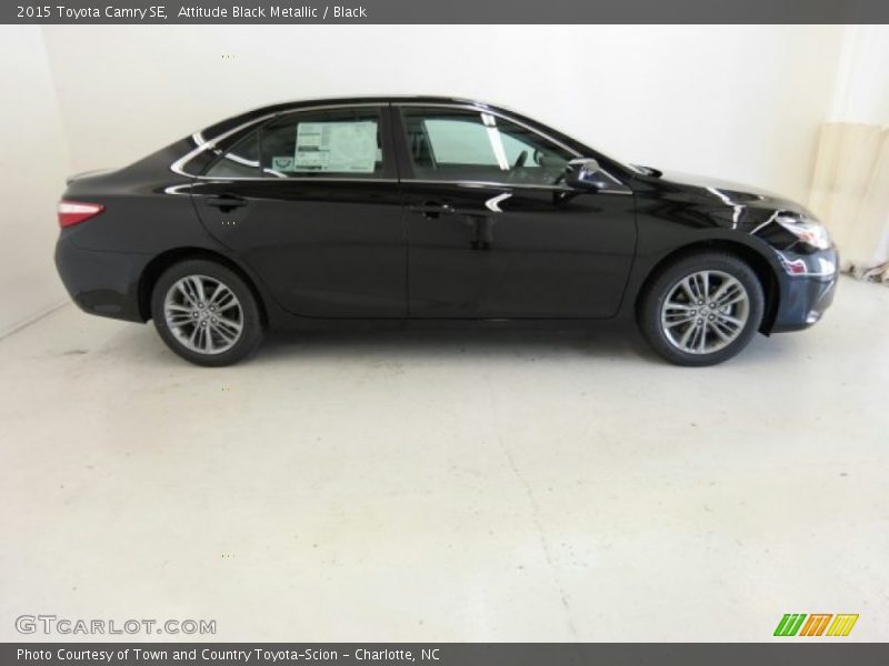 Attitude Black Metallic / Black 2015 Toyota Camry SE
