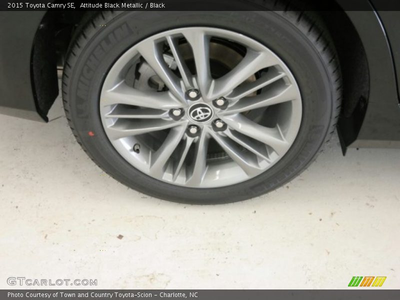 Attitude Black Metallic / Black 2015 Toyota Camry SE