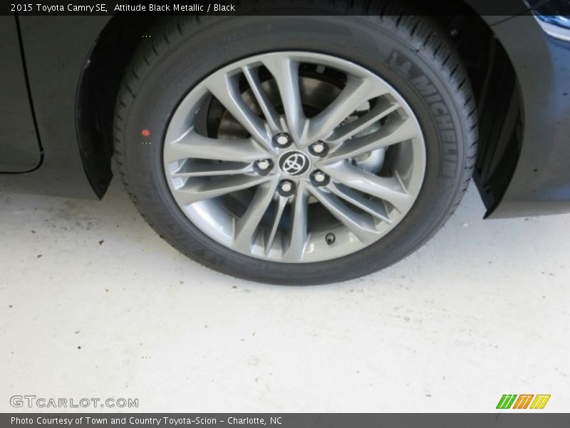 Attitude Black Metallic / Black 2015 Toyota Camry SE