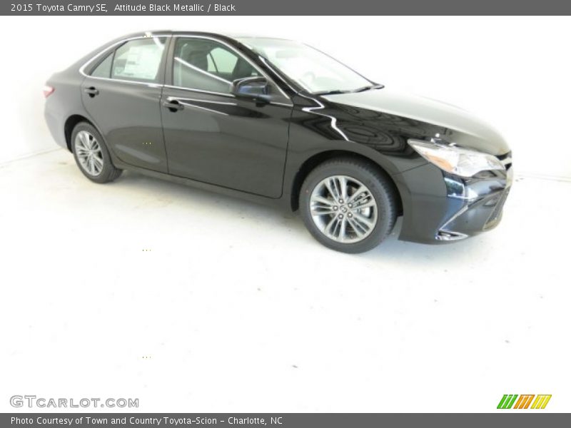 Attitude Black Metallic / Black 2015 Toyota Camry SE