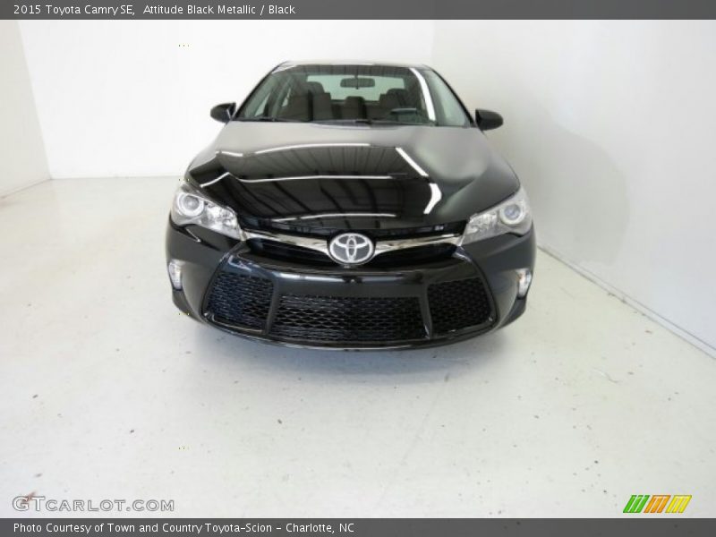 Attitude Black Metallic / Black 2015 Toyota Camry SE