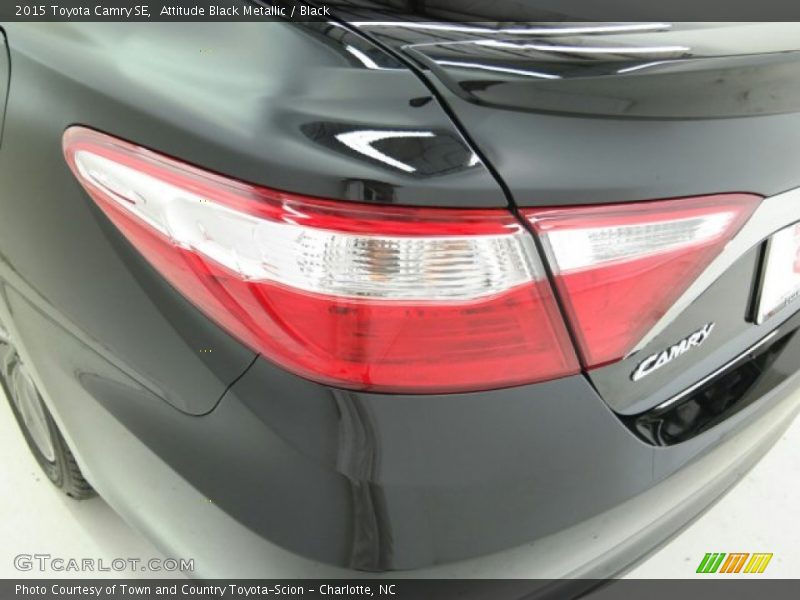 Attitude Black Metallic / Black 2015 Toyota Camry SE