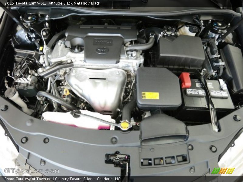 Attitude Black Metallic / Black 2015 Toyota Camry SE