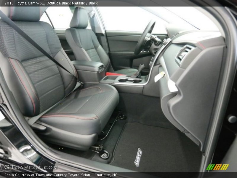 Attitude Black Metallic / Black 2015 Toyota Camry SE