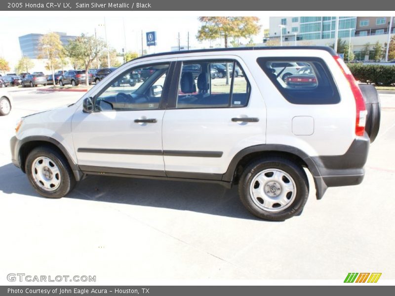 Satin Silver Metallic / Black 2005 Honda CR-V LX